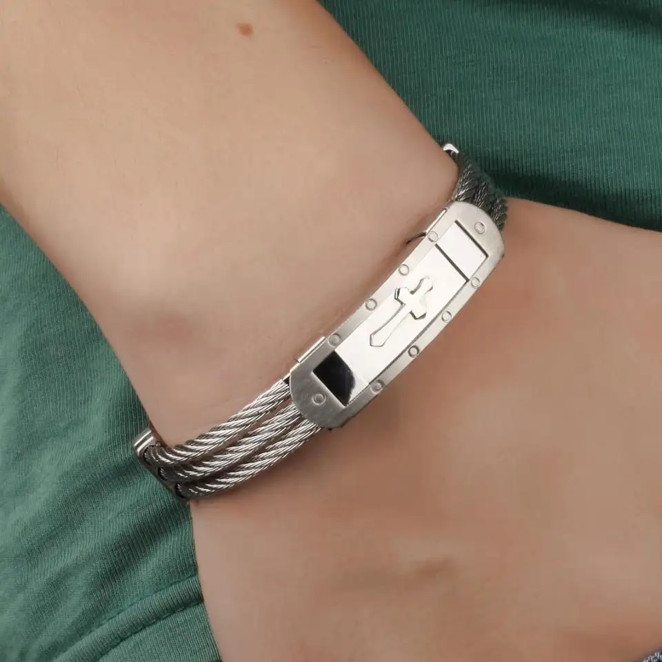 Gaira® Náramek Křížek 3004-23