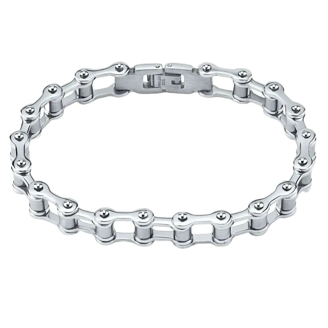 Gaira® Moto náramek 30082, Barva ocelová