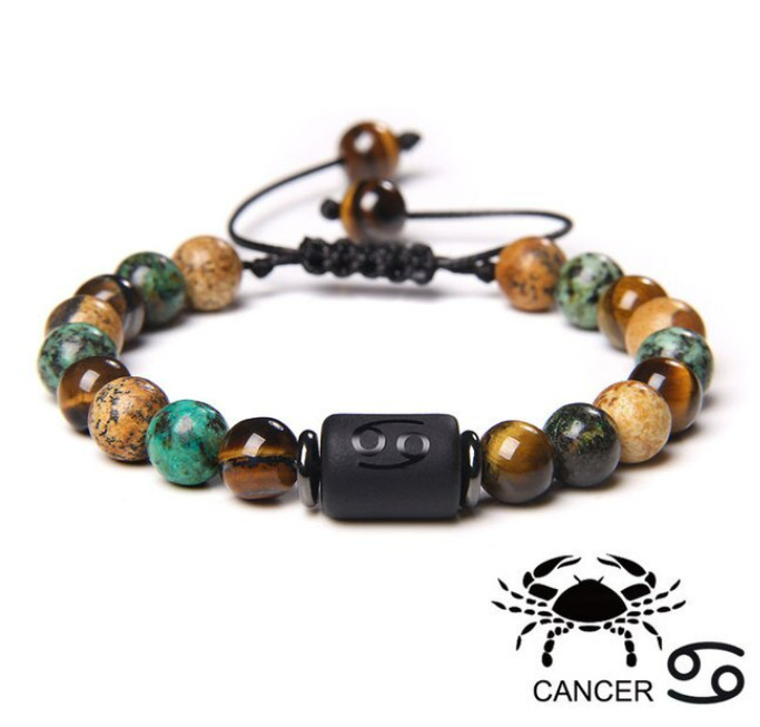 Gaira® Náramek Zodiac 30172, Znamení zvěrokruhu Lev