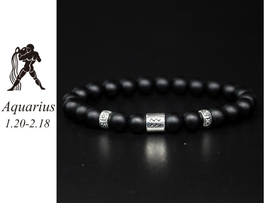 Gaira® Náramek Zodiac 30775, Znamení zvěrokruhu Vodnář