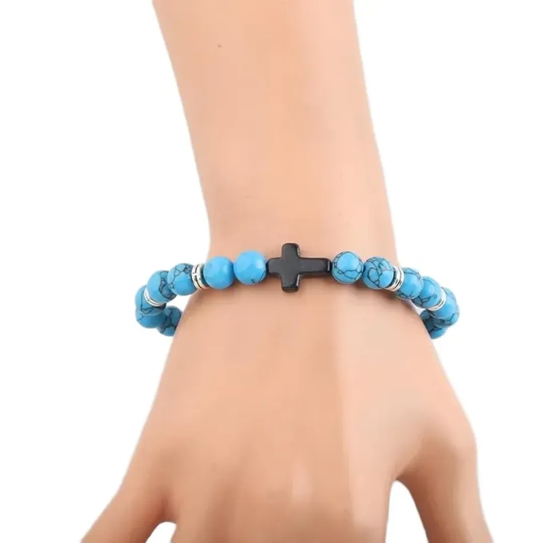 Gaira® Náramek Cruz 3128, Materiál Tyrkys