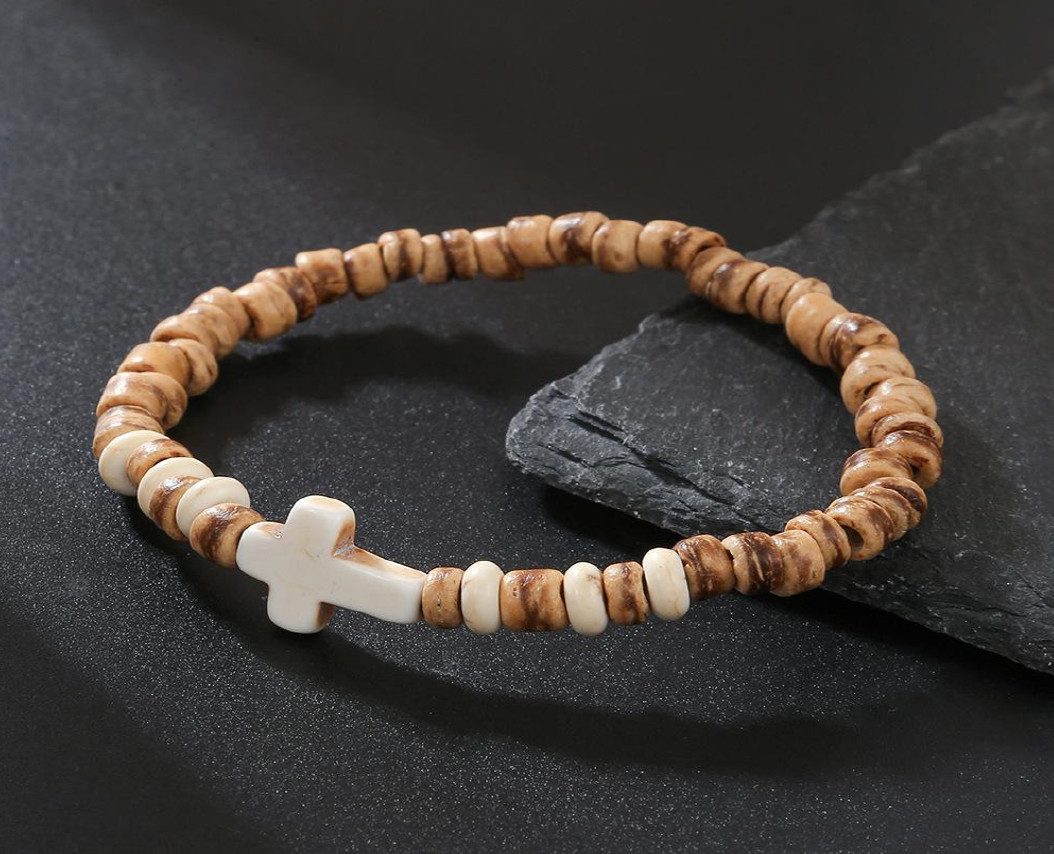 Gaira® Náramek Cross 3137, Barva modrá