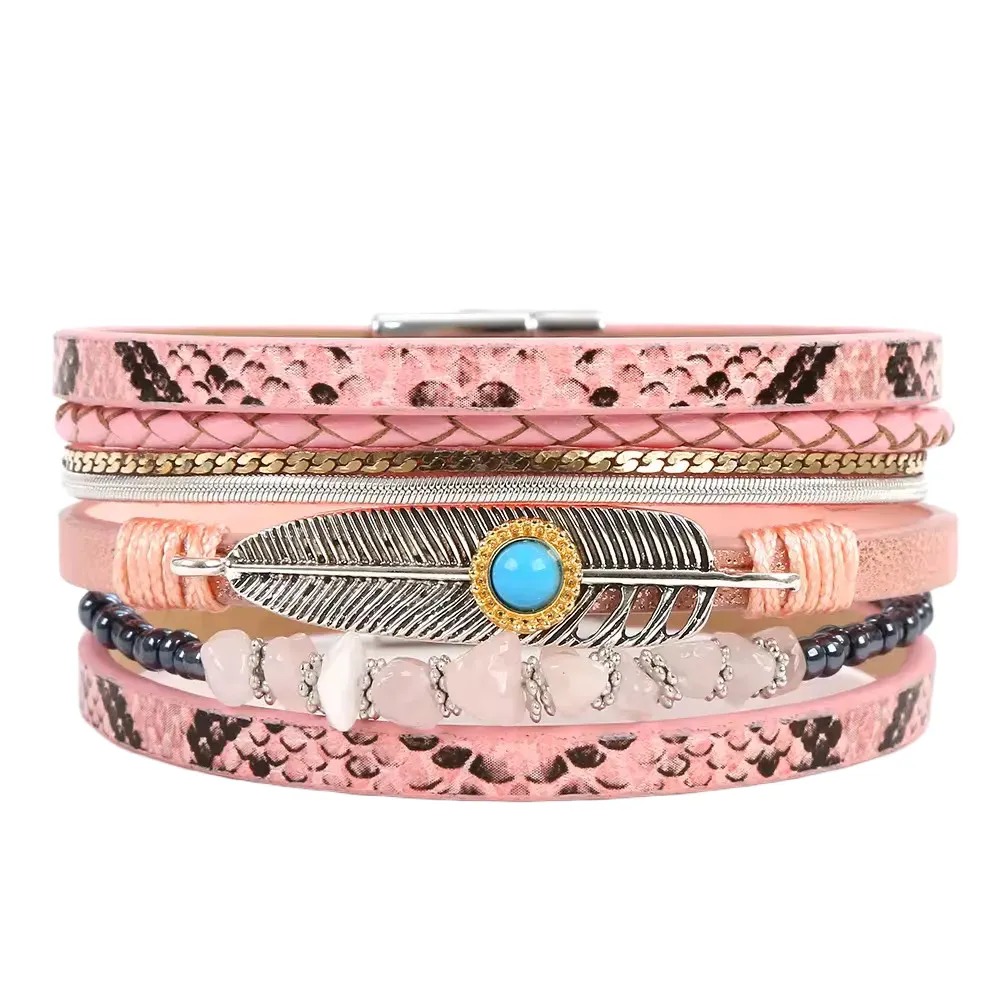 Gaira® Náramek Boho 3157, Barva černá