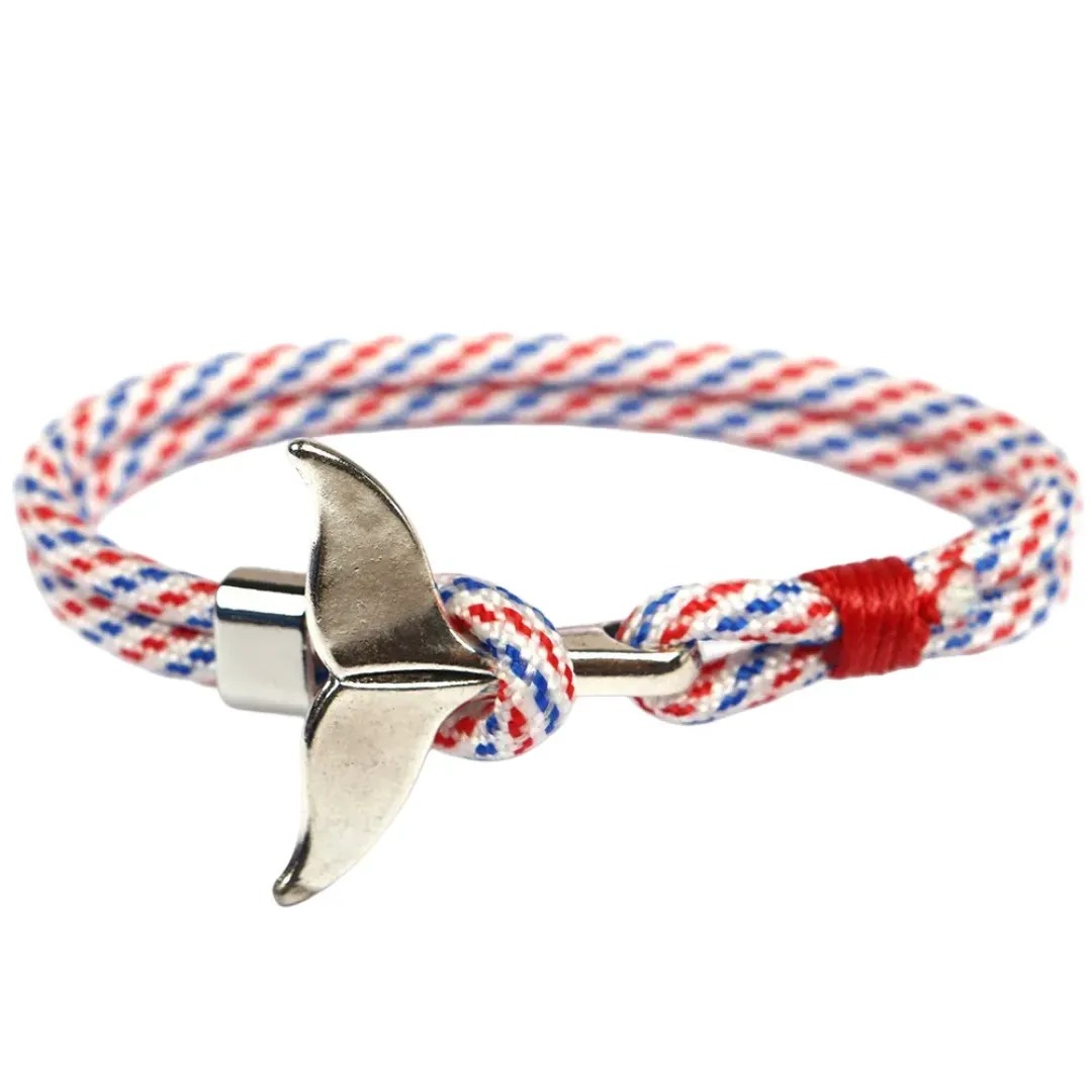 Gaira® Náramek Stříbrná ploutev 3221, Barva černá