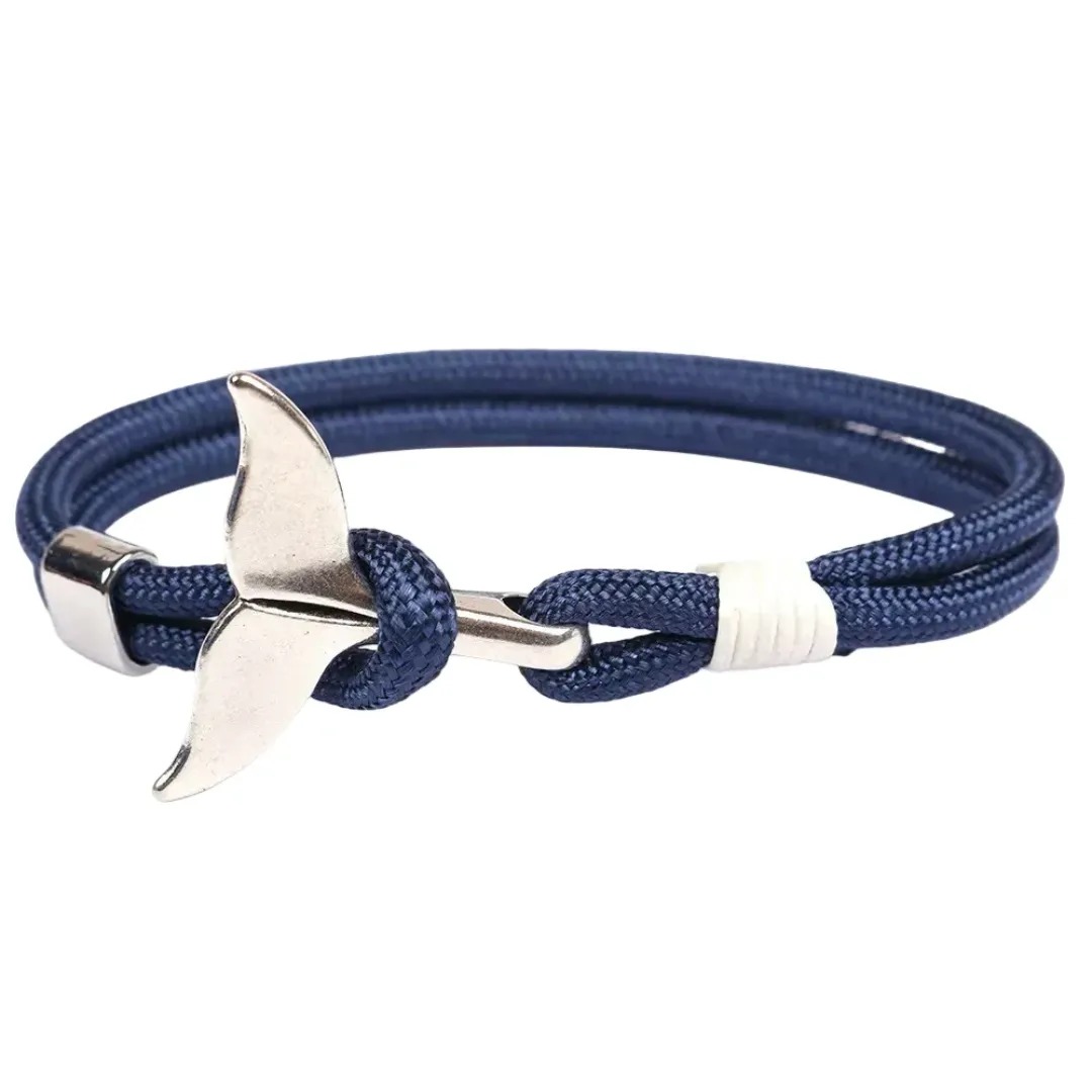 Gaira® Náramek Stříbrná ploutev 3221, Barva černá
