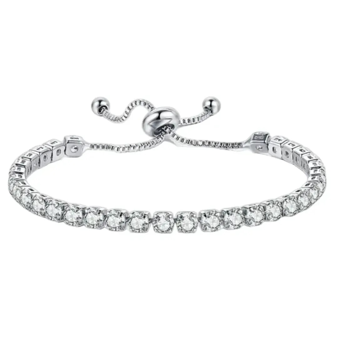 Gaira® Náramek 3238 Silver, Barva červená