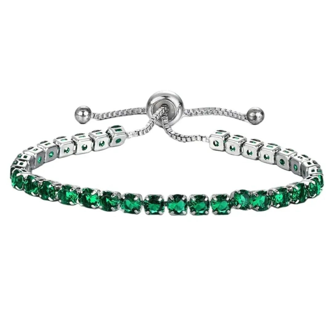Gaira® Náramek 3238 Silver, Barva červená