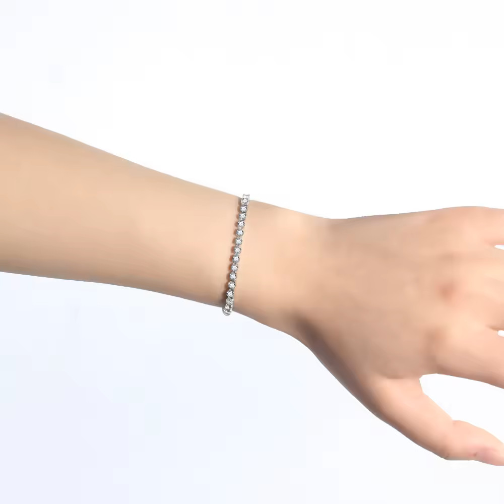 Gaira® Náramek 3284 Silver, Barva čirá
