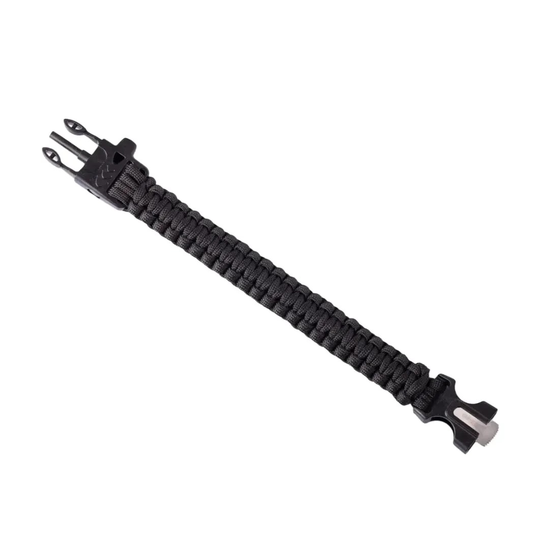 Gaira® Náramek Survivor 3379, Barva černá