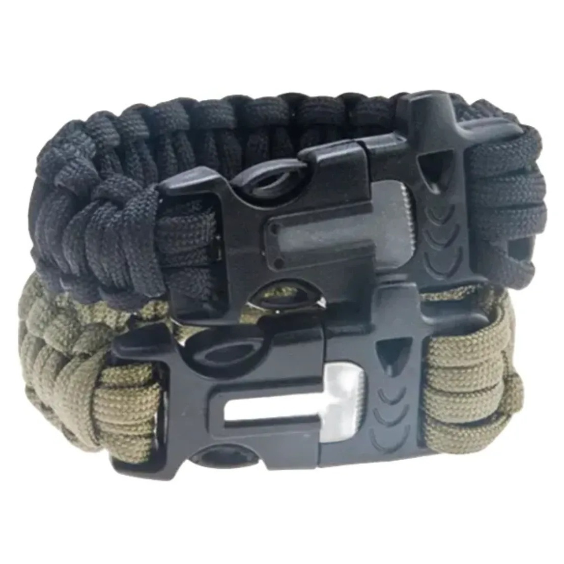 Gaira® Náramek Survivor 3379, Barva černá