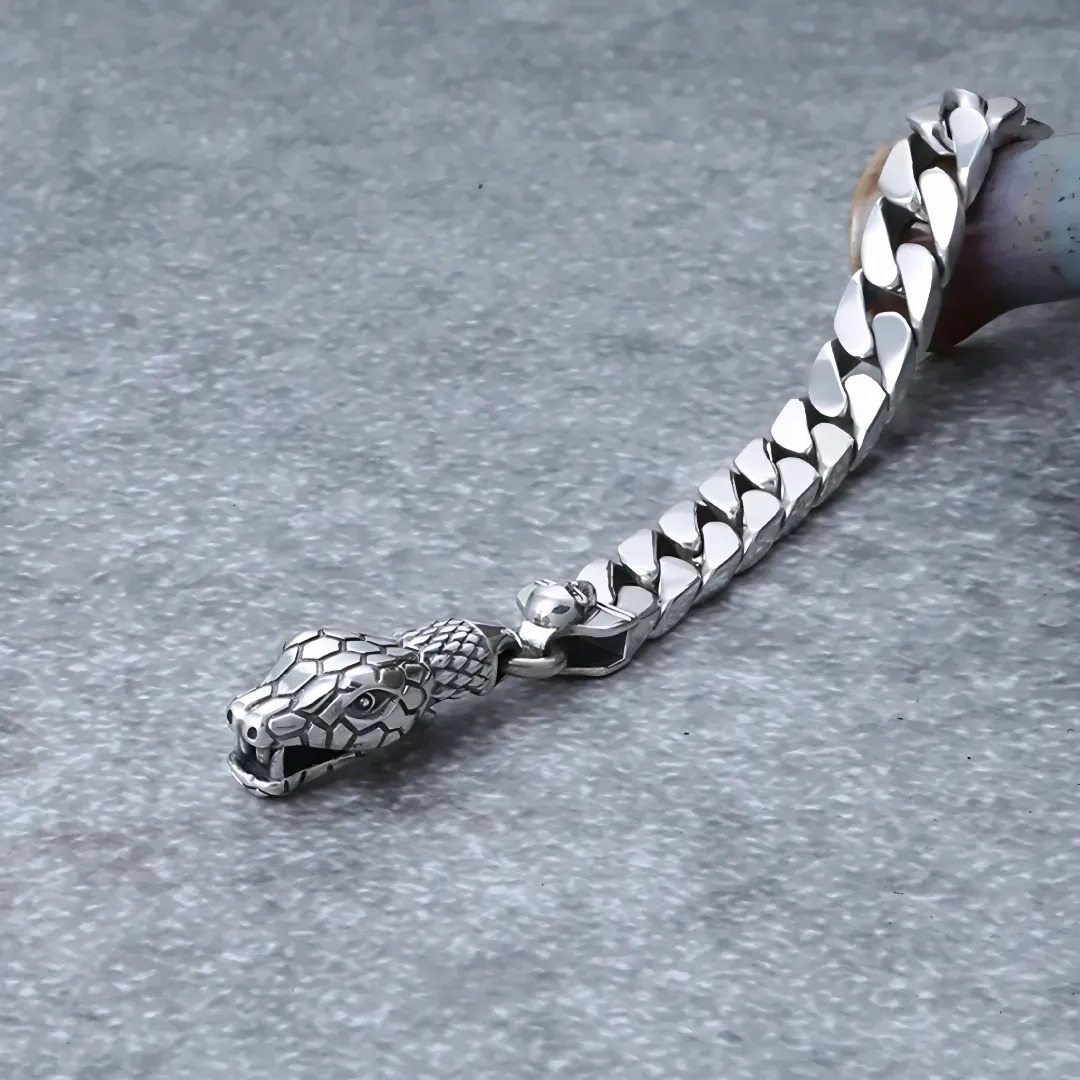 Gaira® Náramek Had 3441, Délka náramku 18 cm