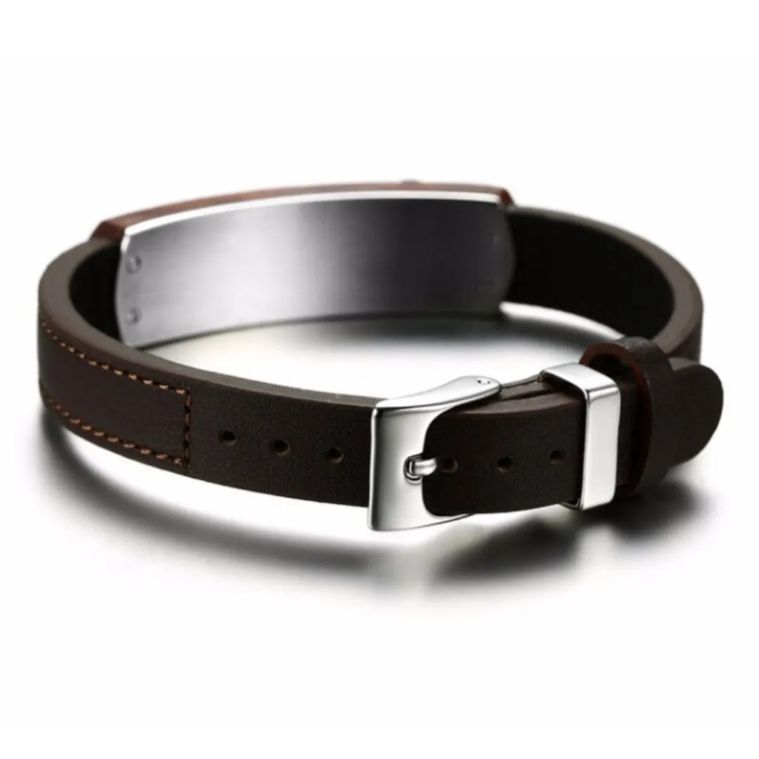 Gaira® Kožený náramek Cross 36754