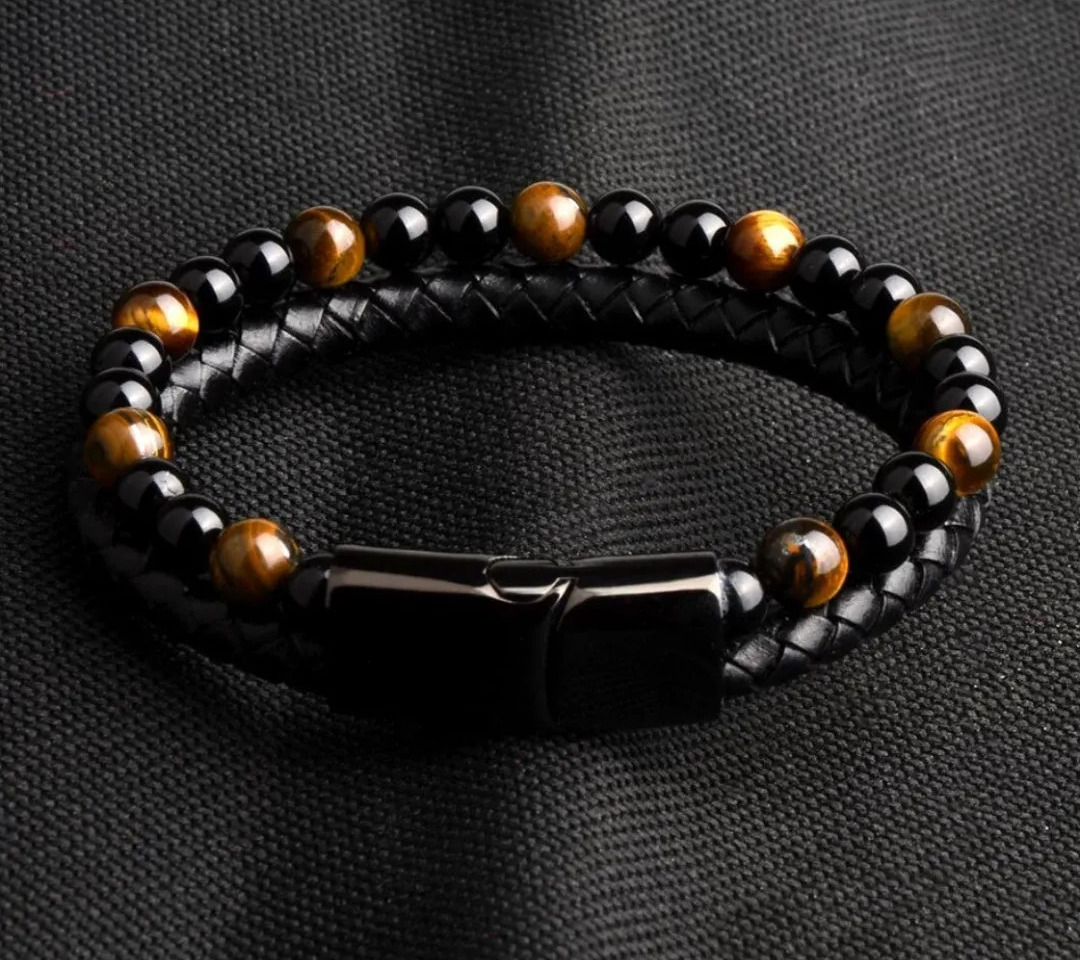 Gaira® Náramek Stones 3883, Materiál Láva přírodní