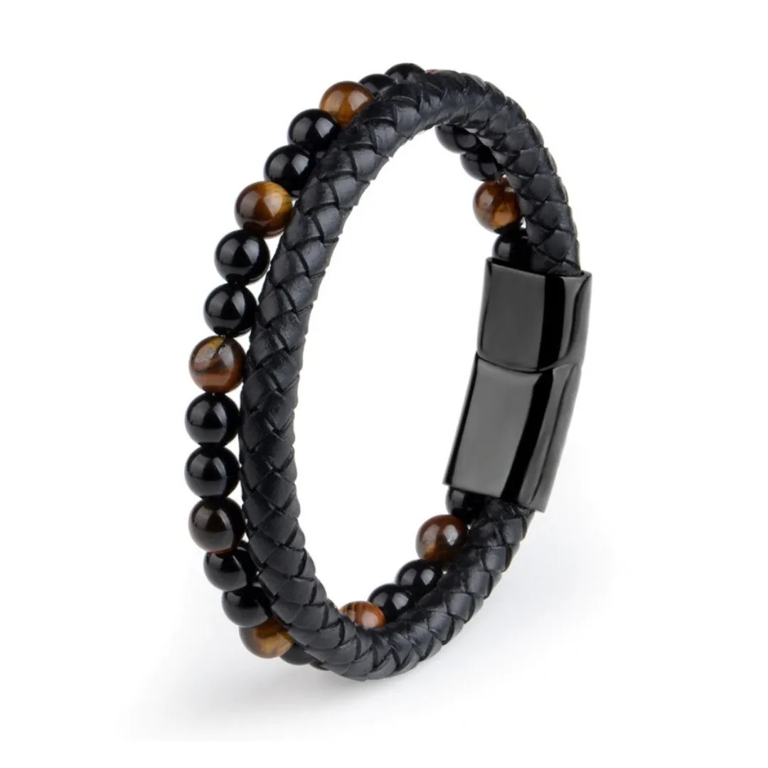 Gaira® Náramek Stones 3883, Materiál Láva přírodní