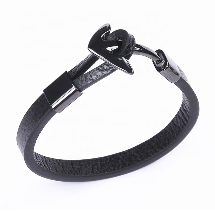 Gaira® Kožený náramek Anchor 30261-10