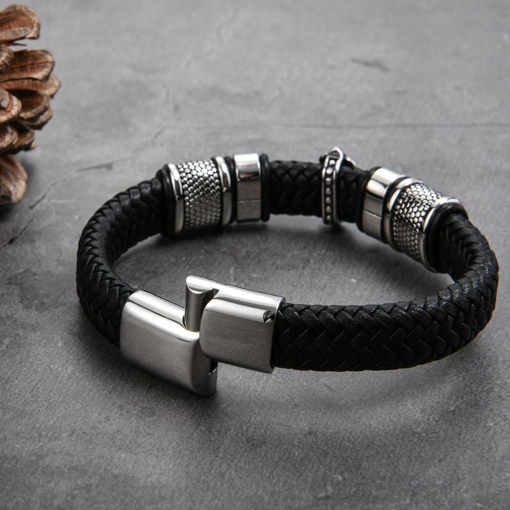 Gaira® Kožený náramek Cross 30278-10