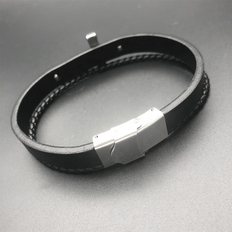 Gaira® Kožený náramek Cross 30287-10