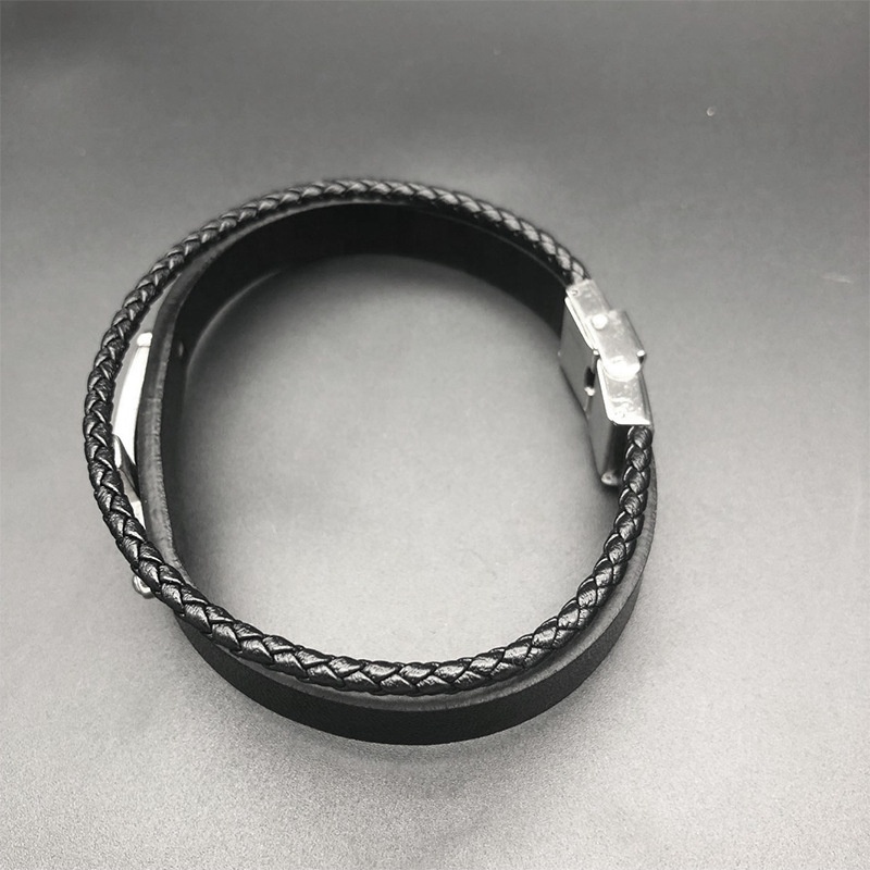 Gaira® Kožený náramek Cross 30287-10