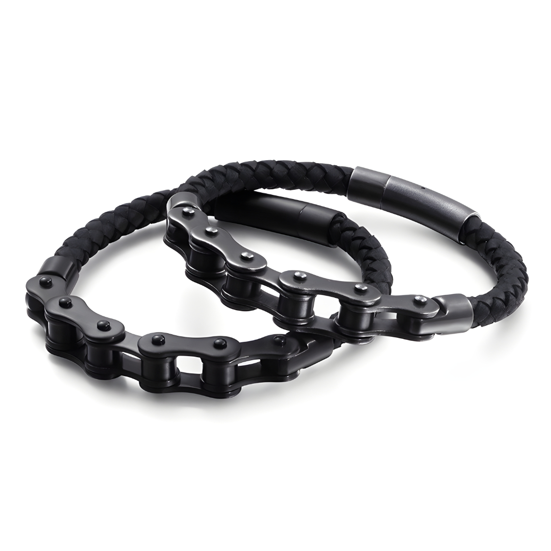 Gaira® Kožený náramek Chain 31507-10
