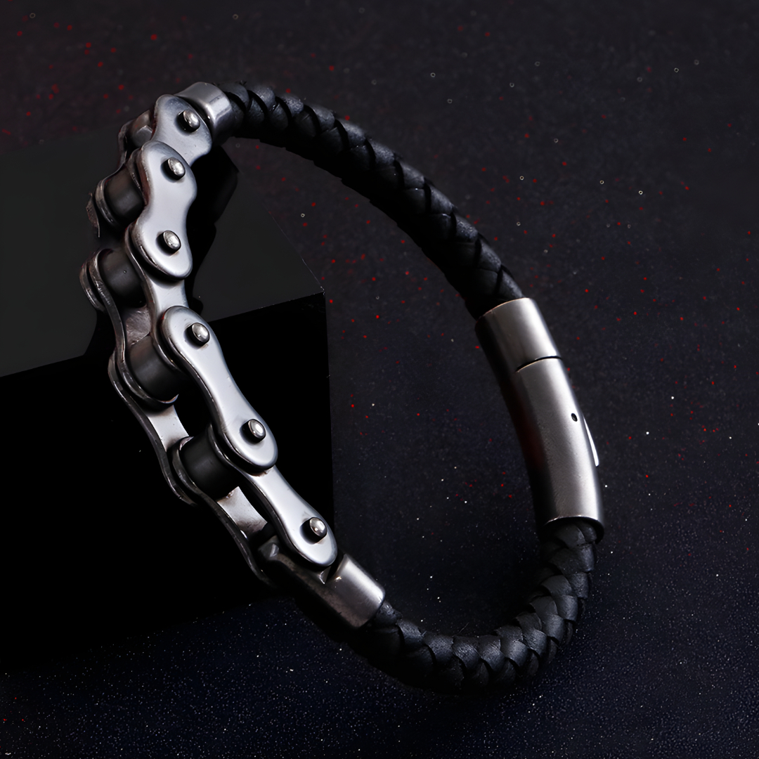 Gaira® Kožený náramek Chain 31507-10