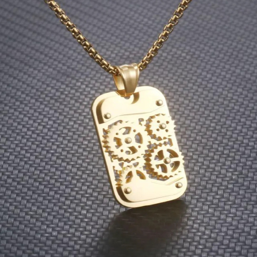 Gaira® Přívěsek Dog Tag 30432, Barva stříbrná