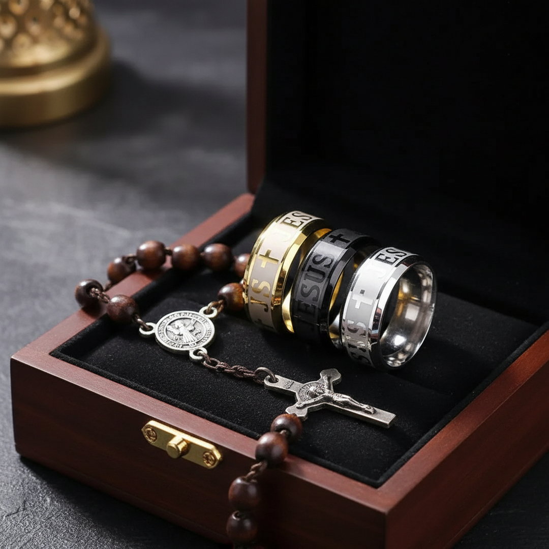 Gaira® Prsten Jesus 38520, Velikost prstenu 63