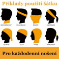 Šátek Česká vlajka 7238