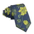 Kravata s květy 7021