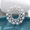 Brož Pearls 312065 Silver
