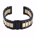 Řemínek na hodinky 3304 černo-zlatý