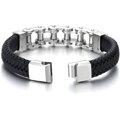 Kožený náramek Chain 30294-22