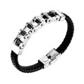 Kožený náramek Chain 30294-10