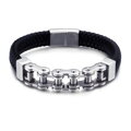Kožený náramek Chain 30294-22