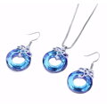 Přívěsek Blue circle 3522-32