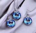 Přívěsek Blue circle 3522-32