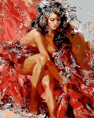 Malování podle čísel Flamenco dancer M991227