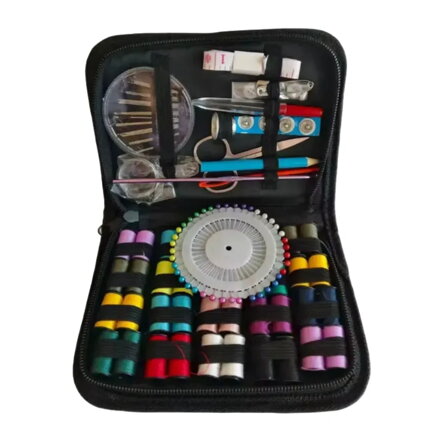 Sada šití v pouzdře 127 ks