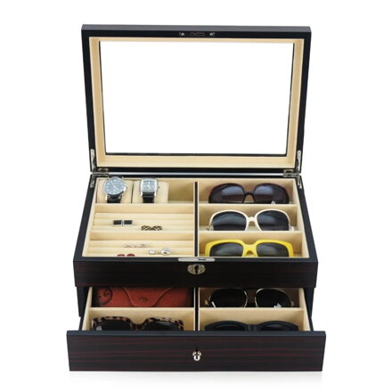 Kazeta na brýle a šperky 9030-10