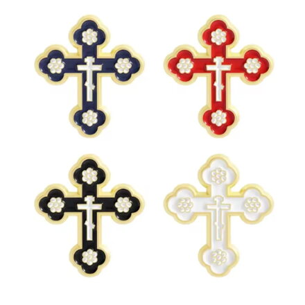 Brož do klopy Kříž 3180