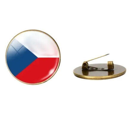 Brož Česká vlajka 39080