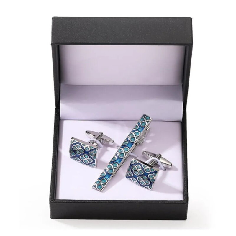 Manžetové knoflíčky a spona na kravatu 70943-18