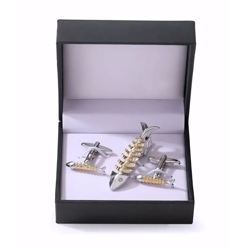 Manžetové knoflíčky a spona na kravatu 70944-22