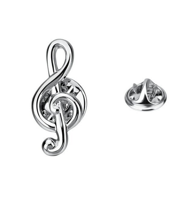 Brož do klopy Houslový klíč 34619