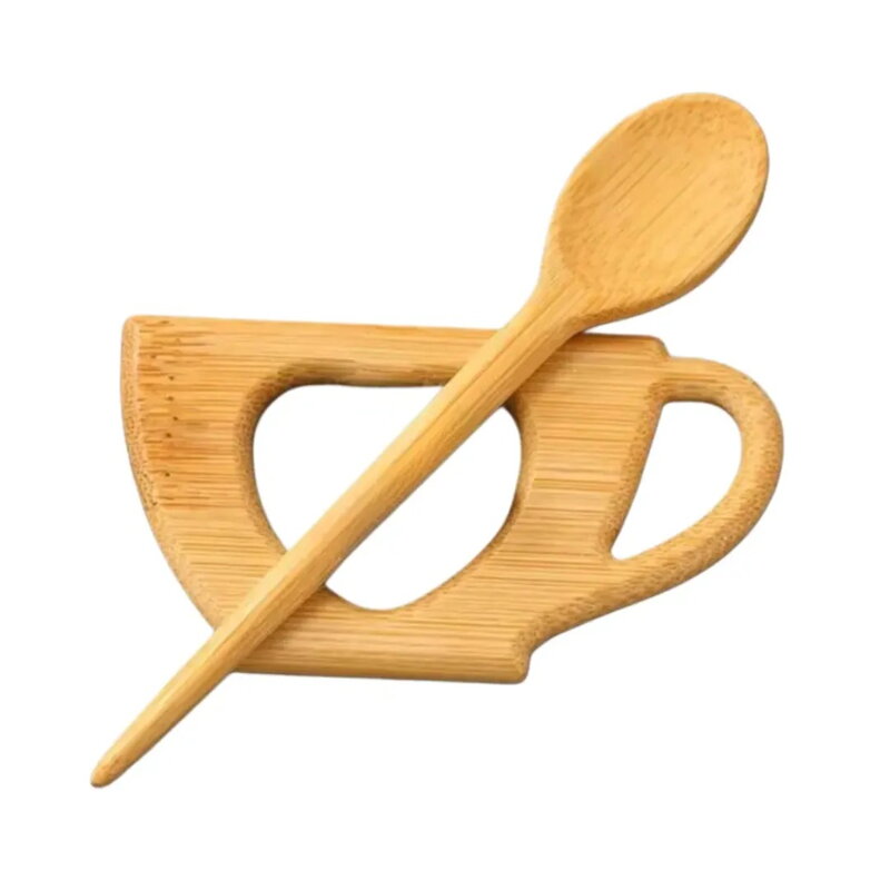 Dřevěná brož Hrnek 3902